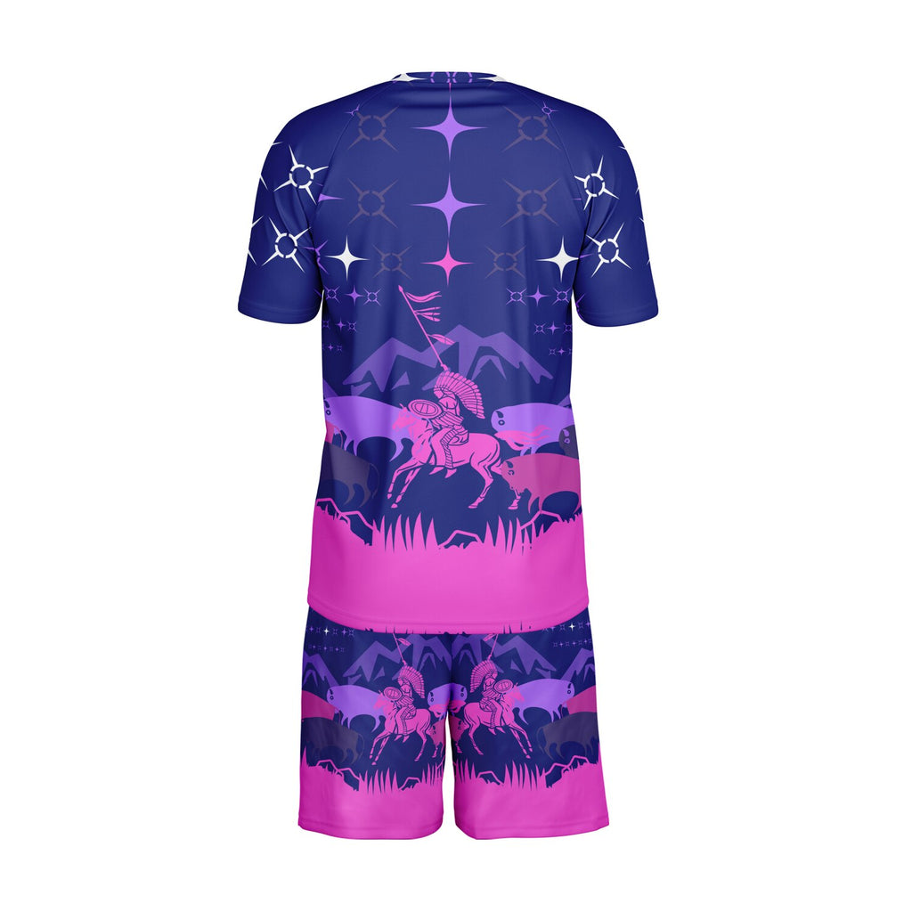 $NiieihiiNookei Men's athletic Set - AOP