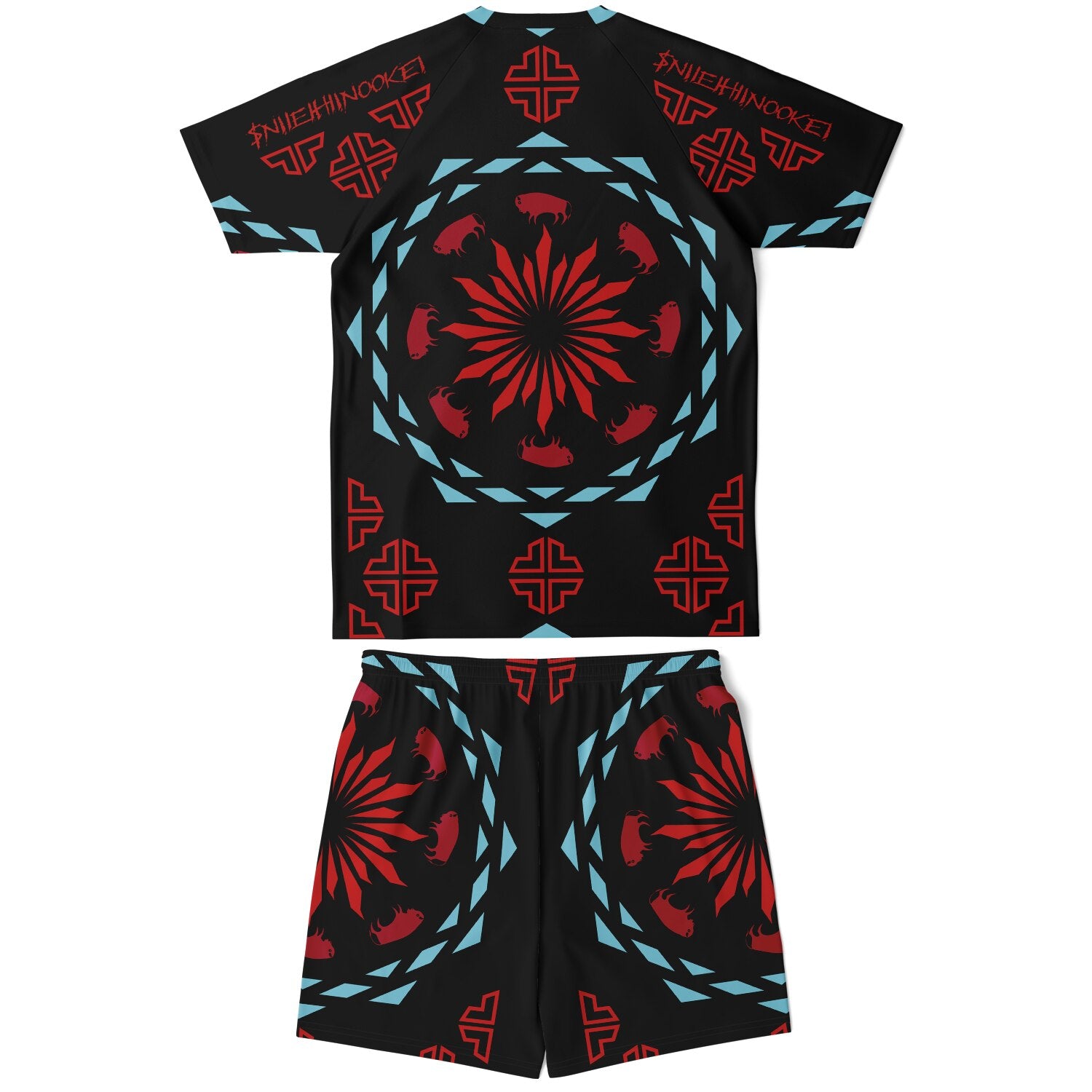 $NiieihiiNookei Men's Athletic Set - AOP