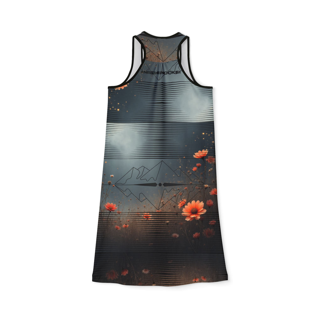 $NiieihiiNookei Floral Mountain Racerback Dress —AOP