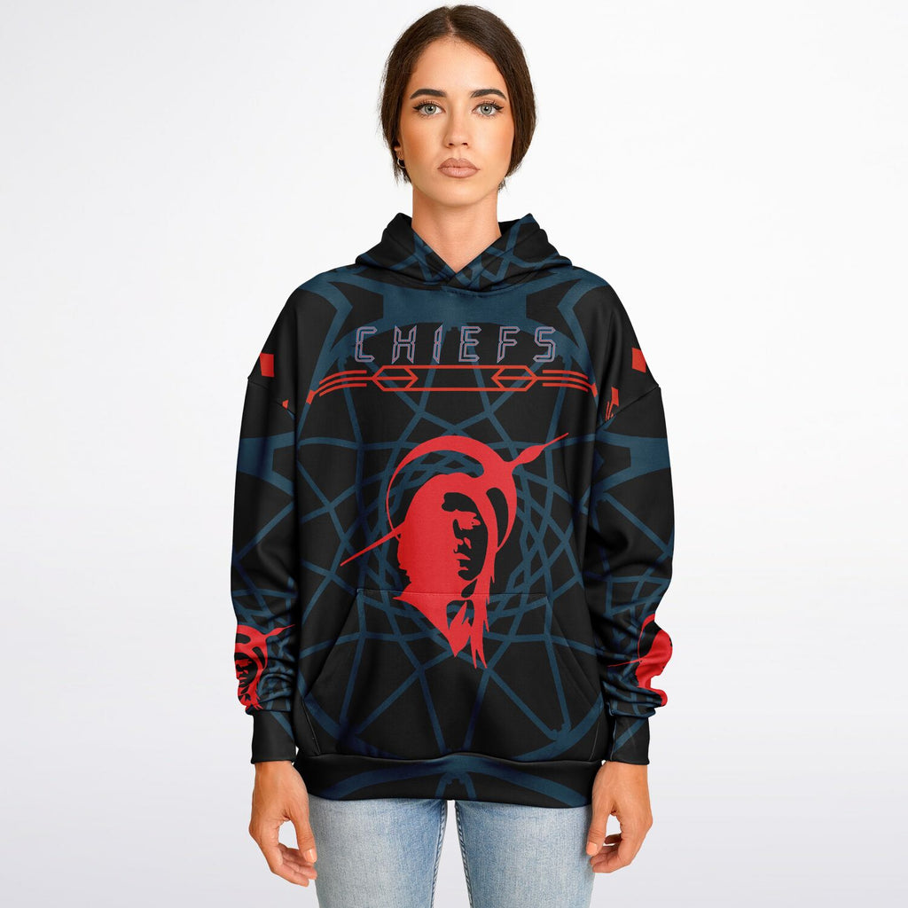 $NiieihiiNookei Heavyweight Oversized Hoodie - AOP