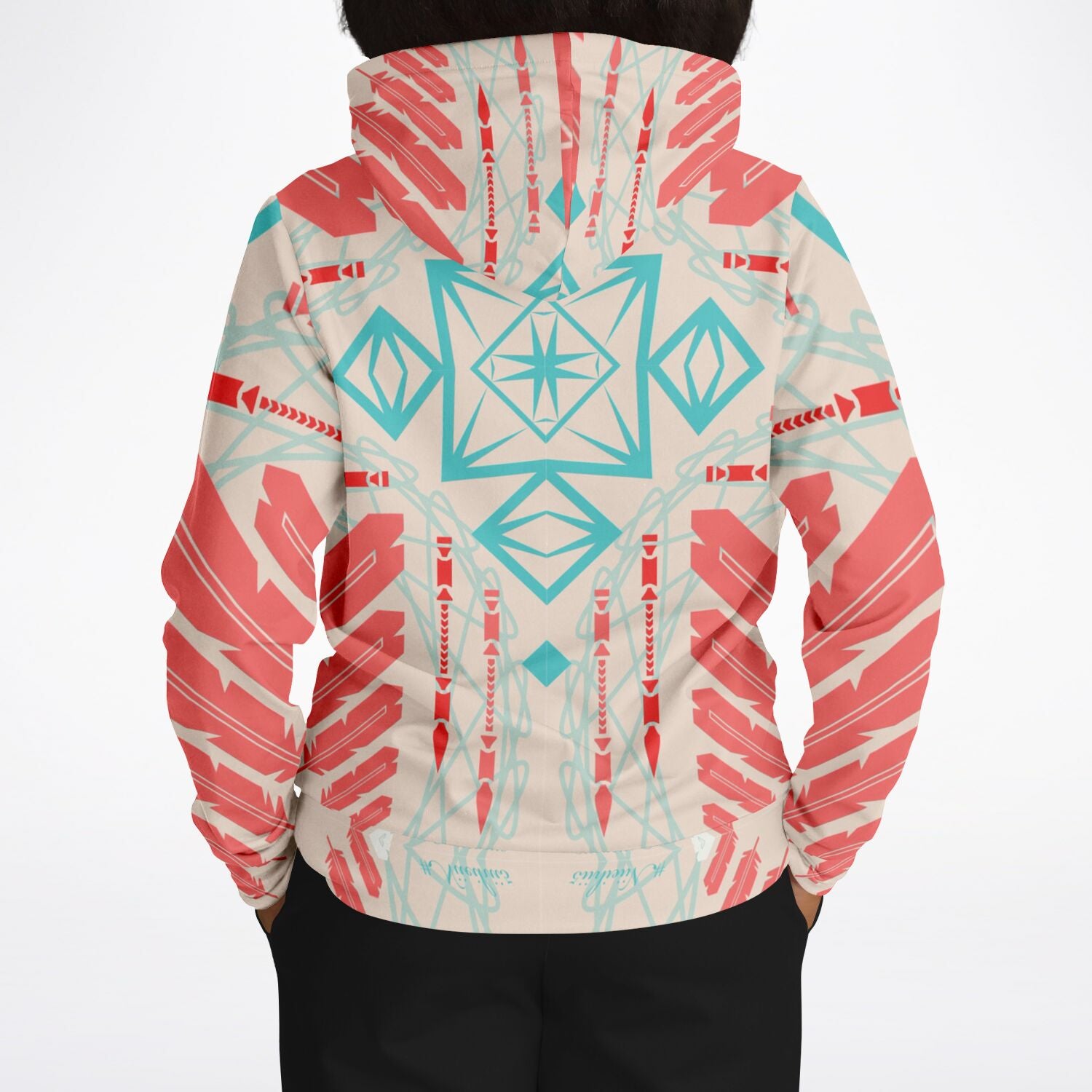 $NiieihiiNookei Athletic Hoodie - AOP