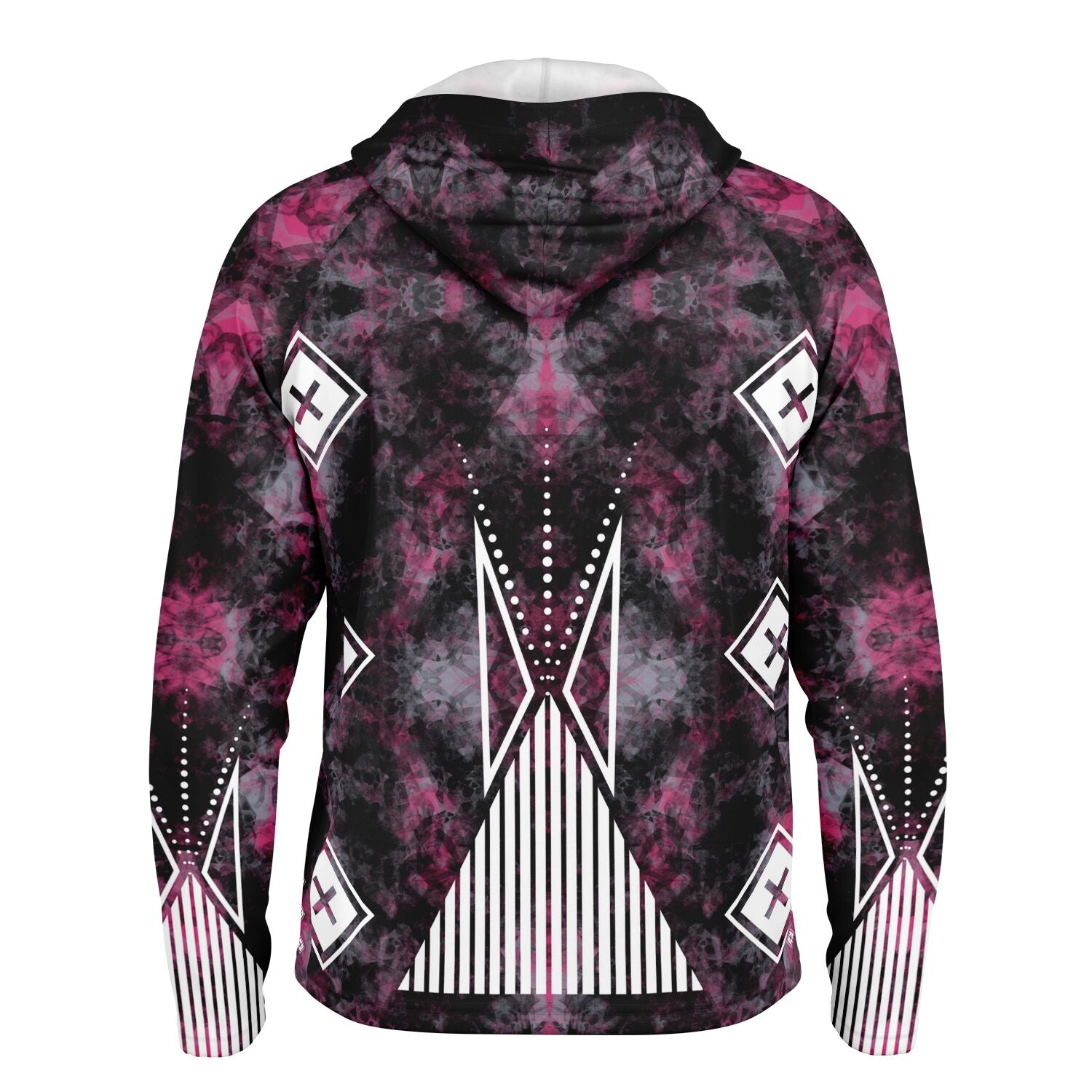 $NiieihiiNookei Long Sleeve Hooded Performance- AOP