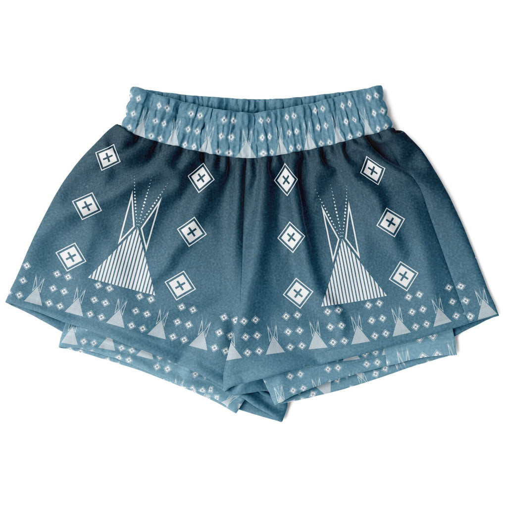 $NiieihiiNookei Women's 2-in-1 Shorts - AOP