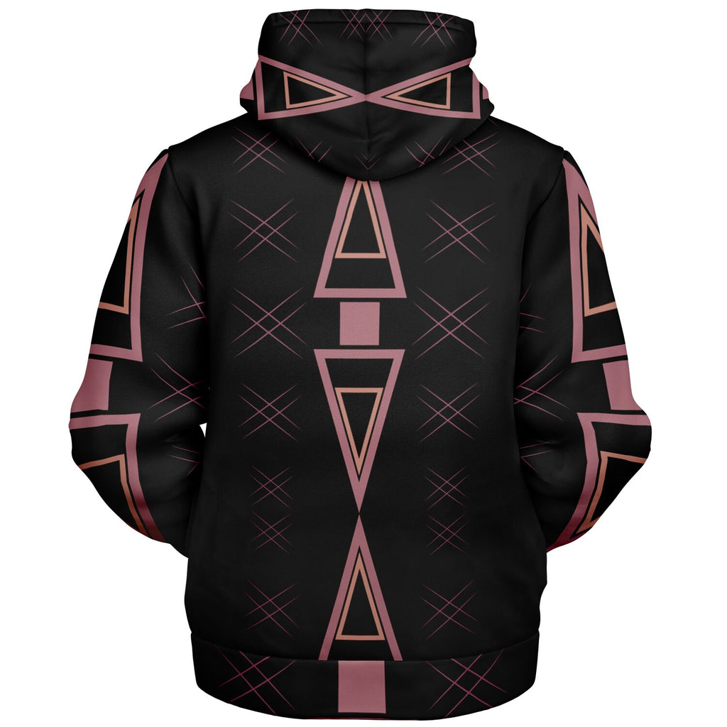 $NiieihiiNookei Microfleece Ziphoodie - AOP