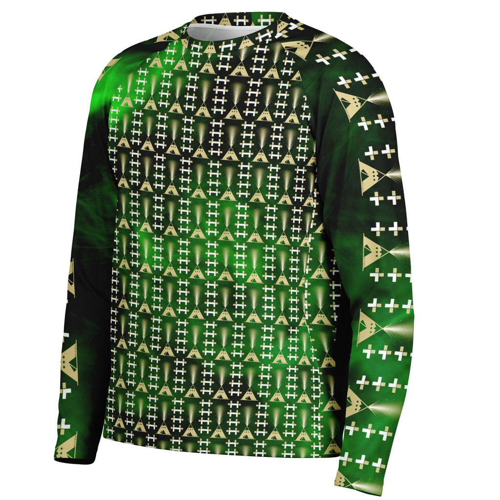 $NiieihiiNookei Men's Long Sleeve Performance Shirt - AOP