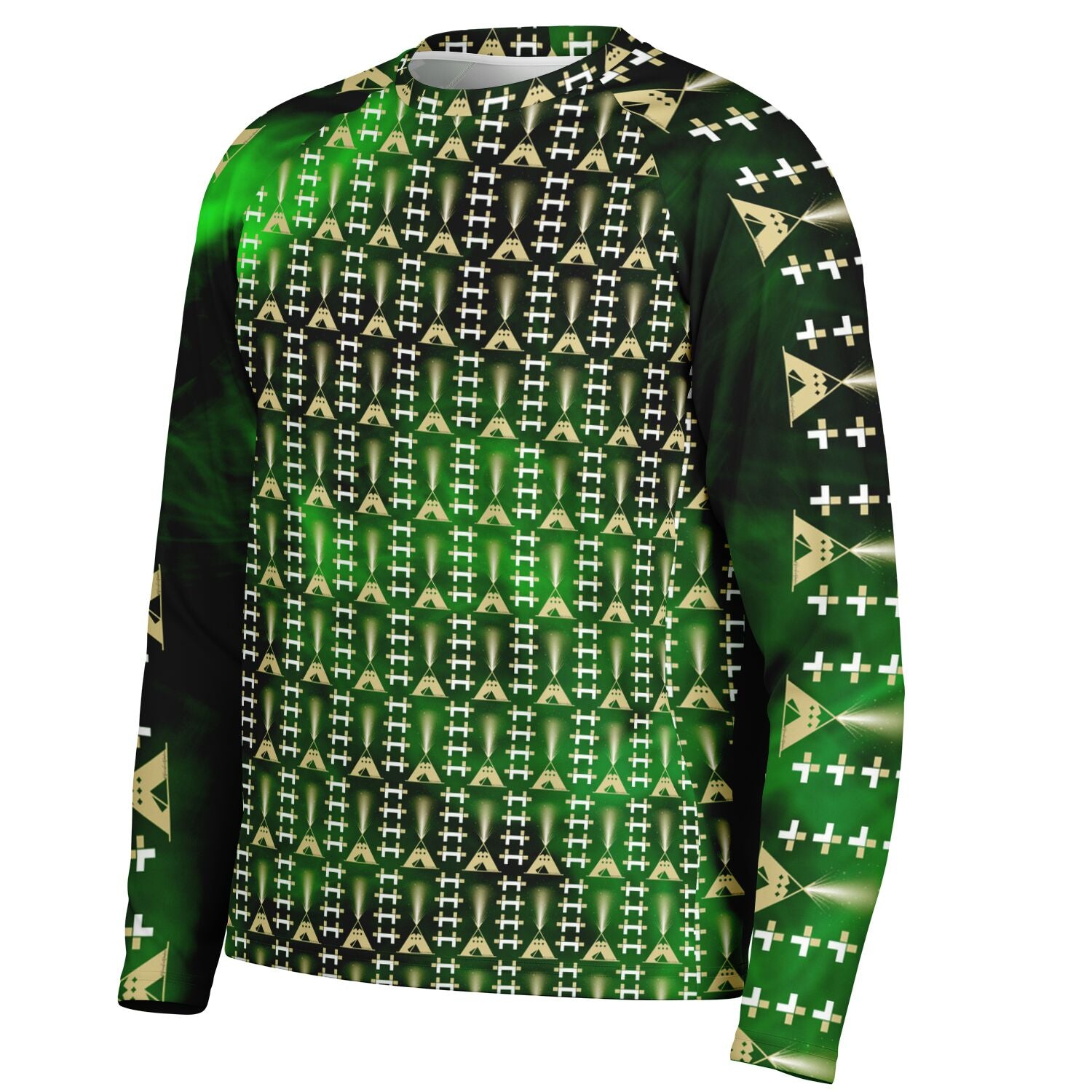 $NiieihiiNookei Men's Long Sleeve Performance Shirt - AOP
