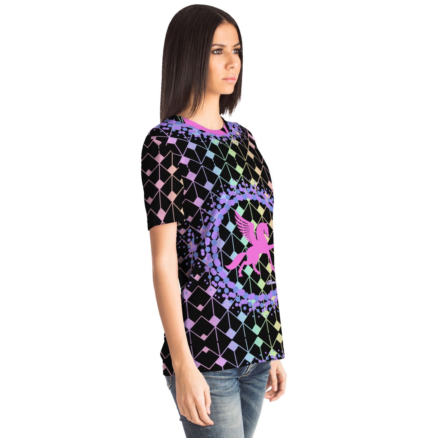 Elliana WhiteEagle design T-shirt