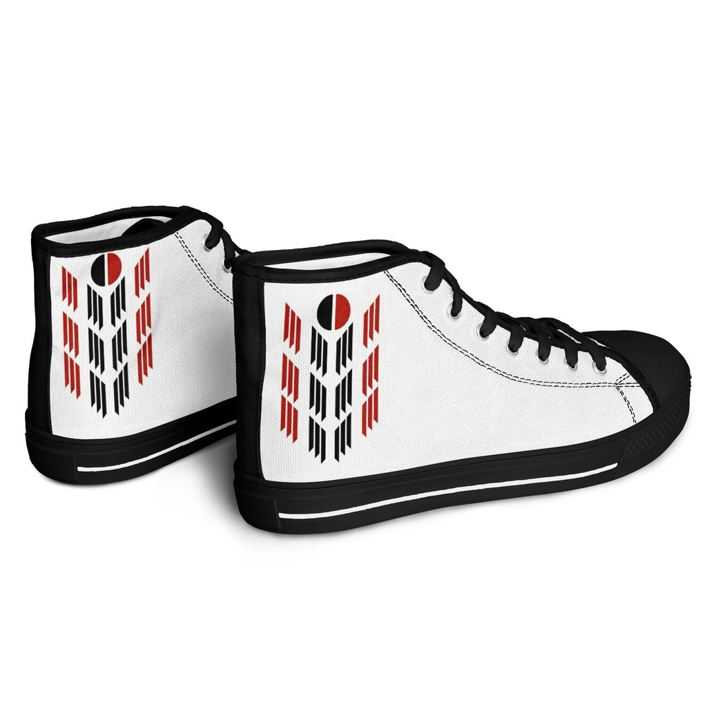 $NiieihiiNookei Arapaho Flag Design Urban Peak High Top Shoes - AOP