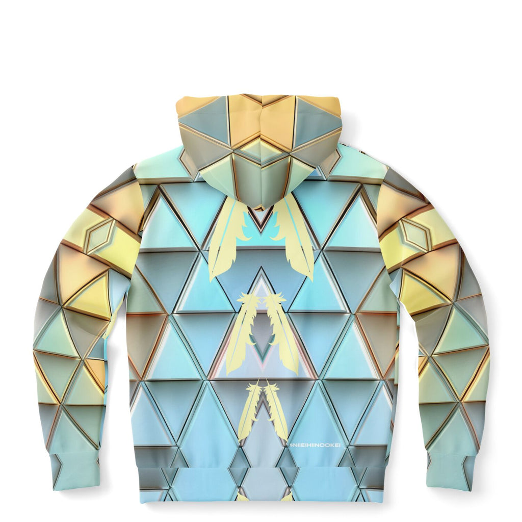 $NiieihiiNookei Athletic Zip-Up Hoodie - AOP