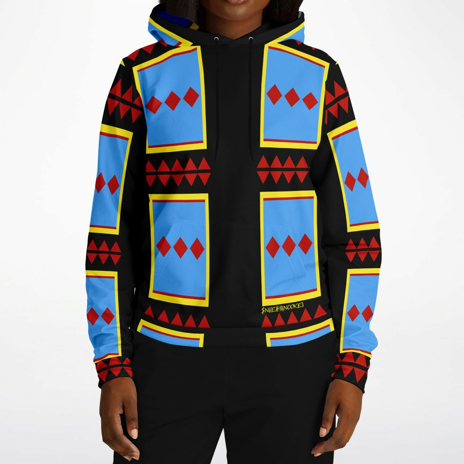 $NiieihiiNookei Athletic Hoodie - AOP