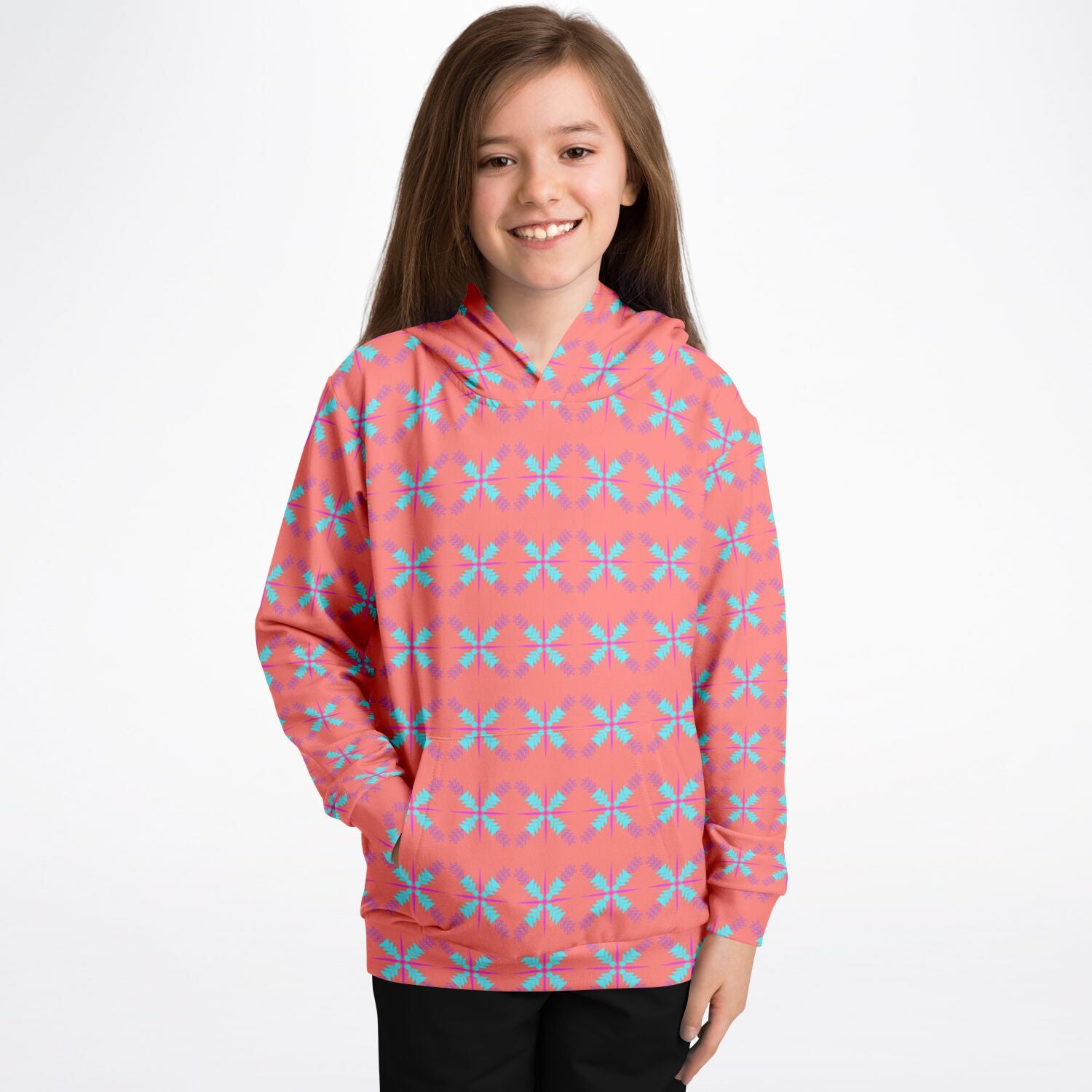 $NiieihiiNookei Fashion Kids Hoodie - AOP