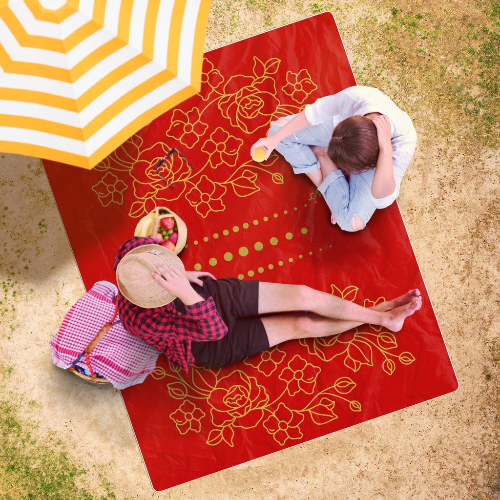 Freeform Beach Towel - AOP