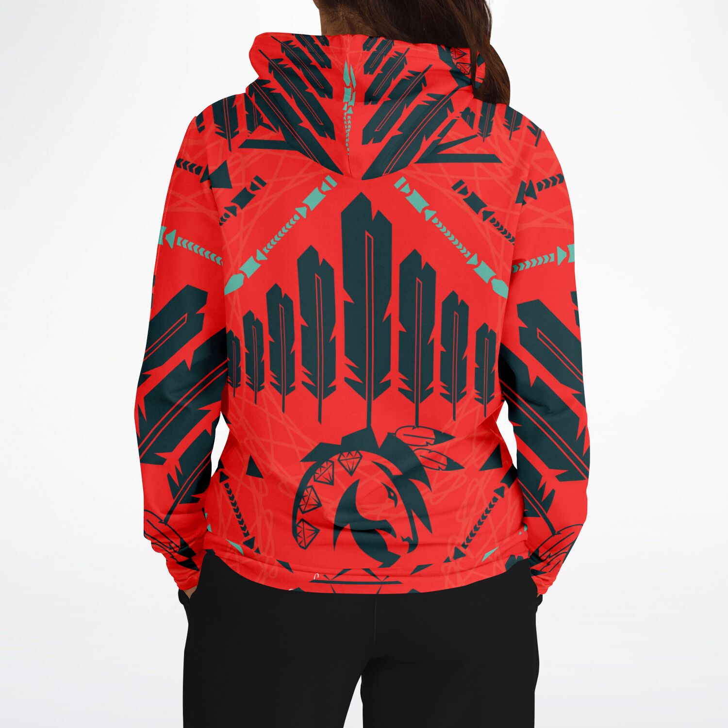 $NiieihiiNookei Athletic Hoodie - AOP