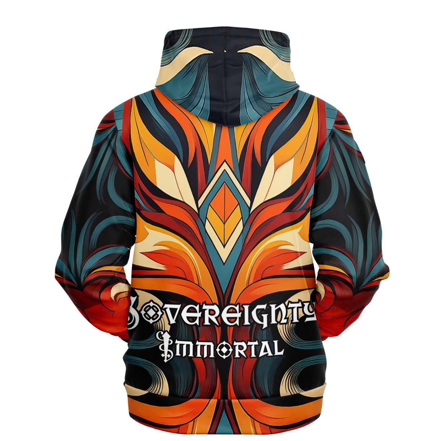 $NiieihiiNookei Sovereignty Immortal Athletic Hoodie - AOP