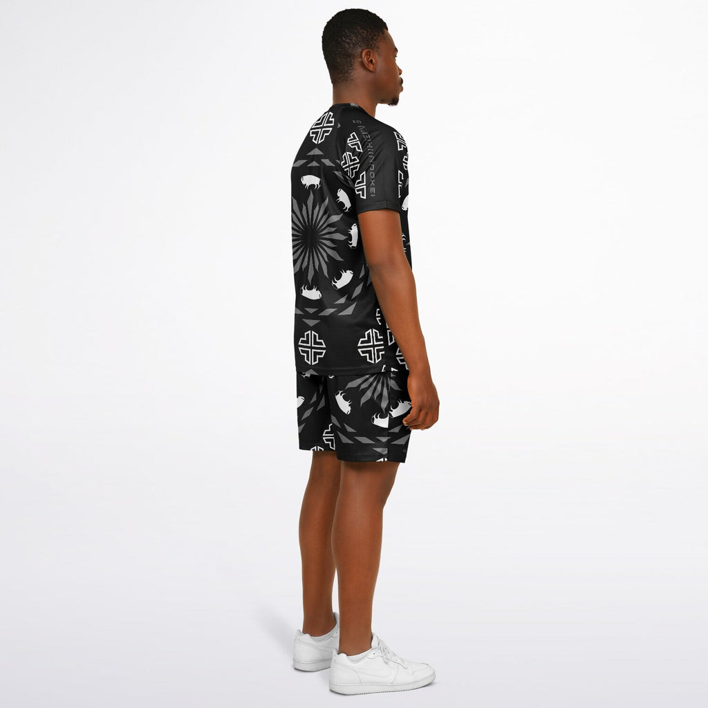 $NiieihiiNookei Men's Athletic Set - AOP