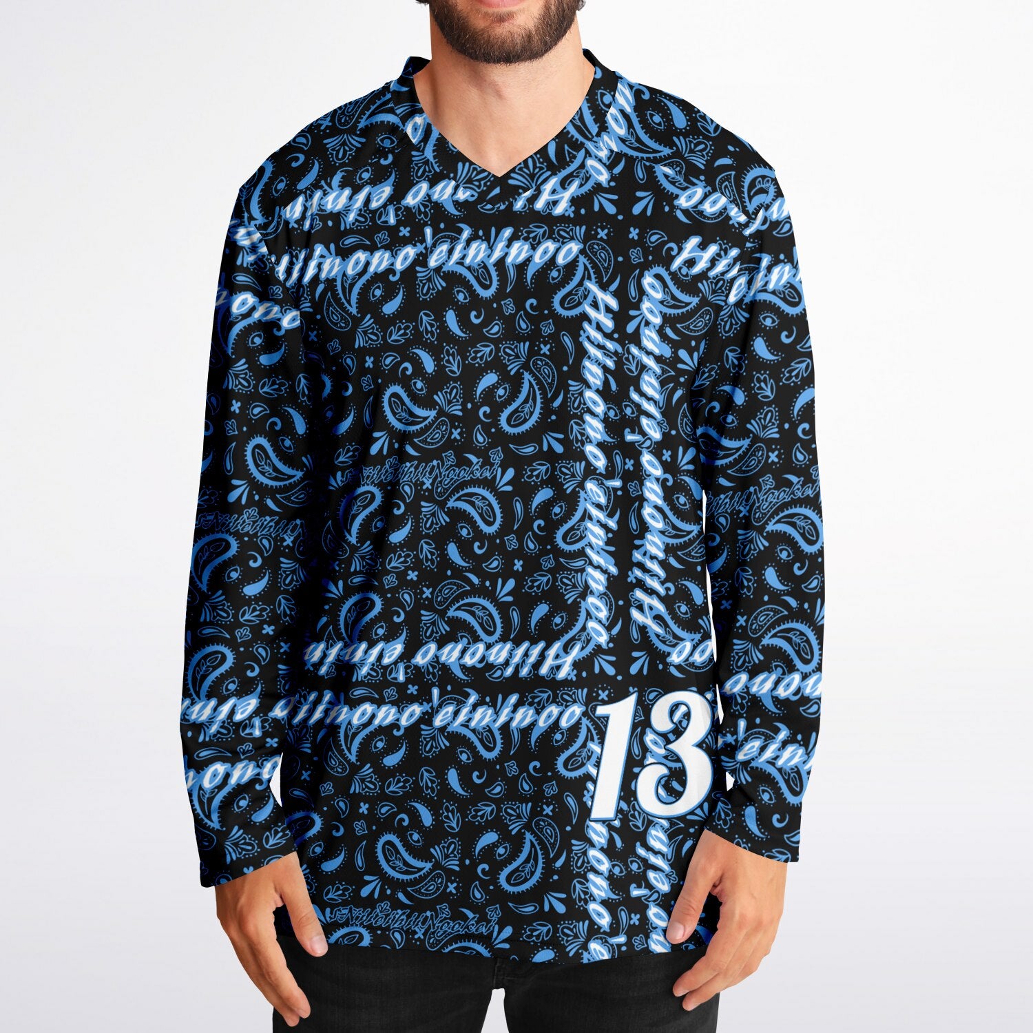 $NiieihiiNookei Ice Hockey Jersey - AOP