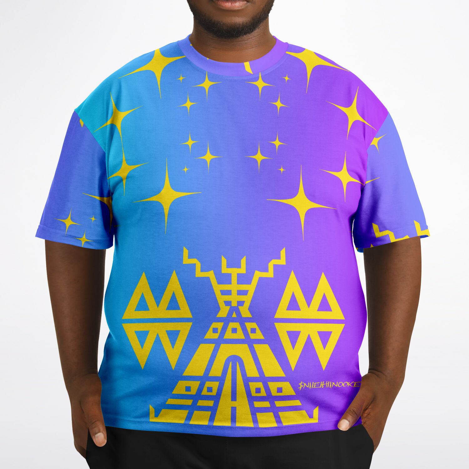 $NiieihiiNookei Plus-size T-Shirt - AOP