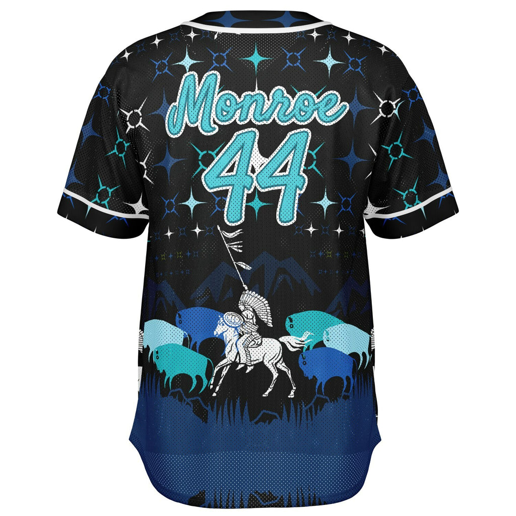 #44 Monroe Premium Baseball Jersey - AOP