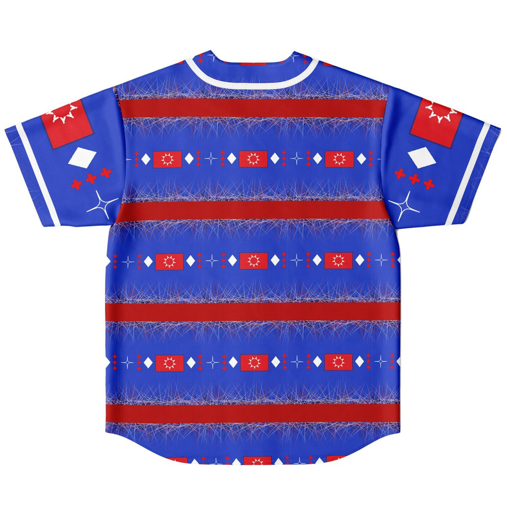 OST Flag design by $NiieihiiNookeiReversible Baseball Jersey - AOP