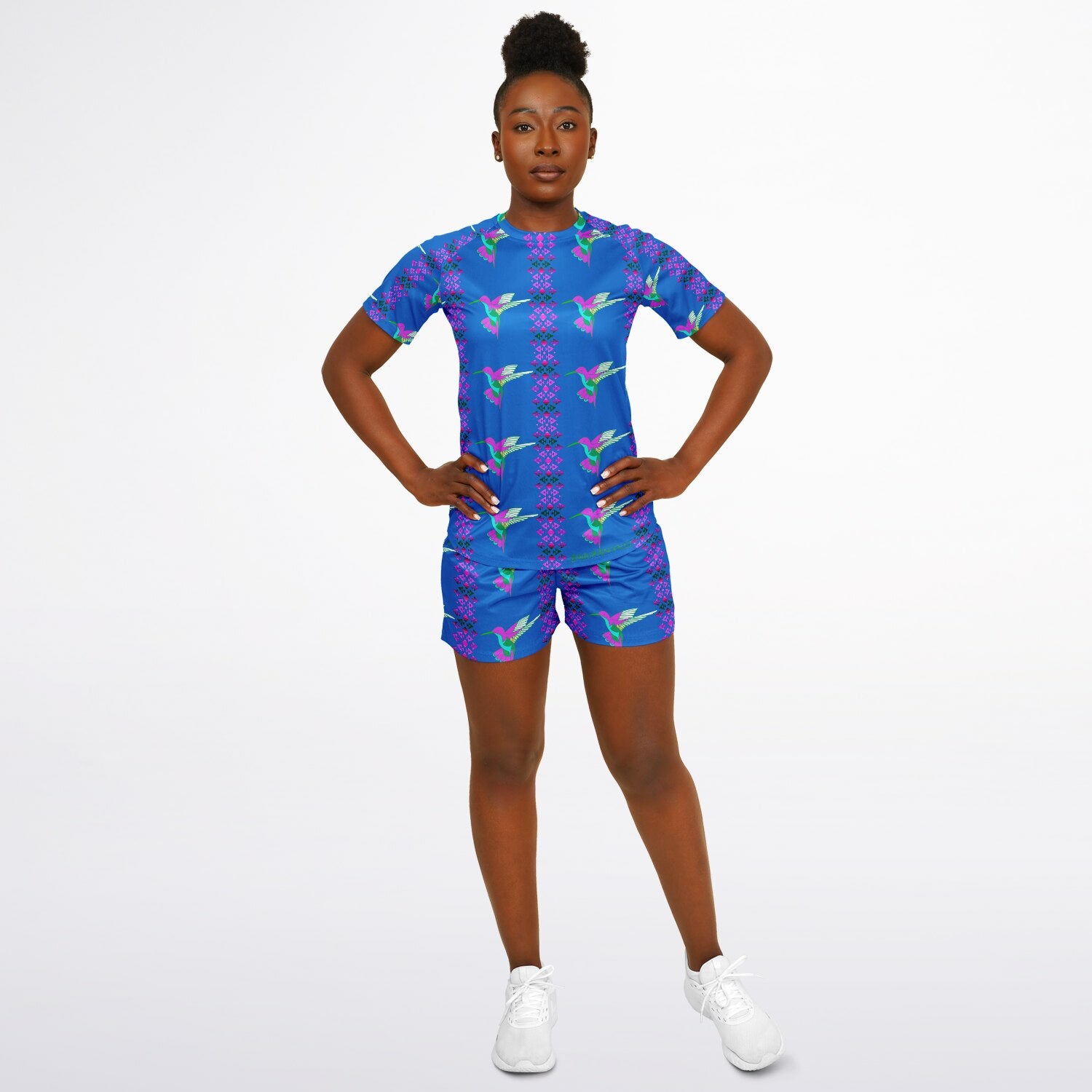 $NiieihiiNookei Women's Active Set - AOP