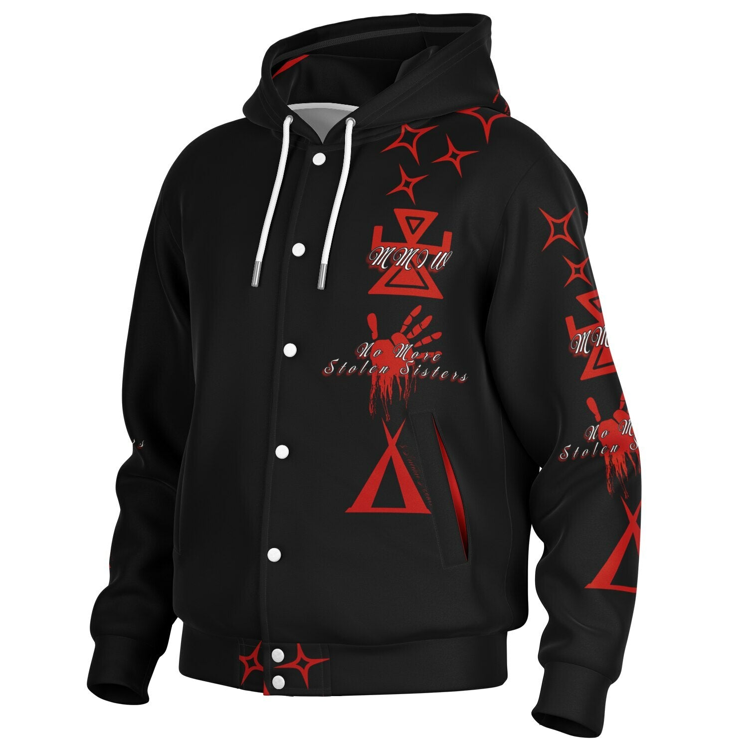 MMIW AWARENESS Hooded Jacket - AOP