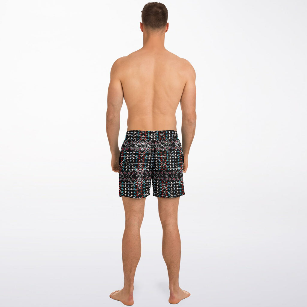 $NiieihiiNookei Swim Trunks Men - AOP