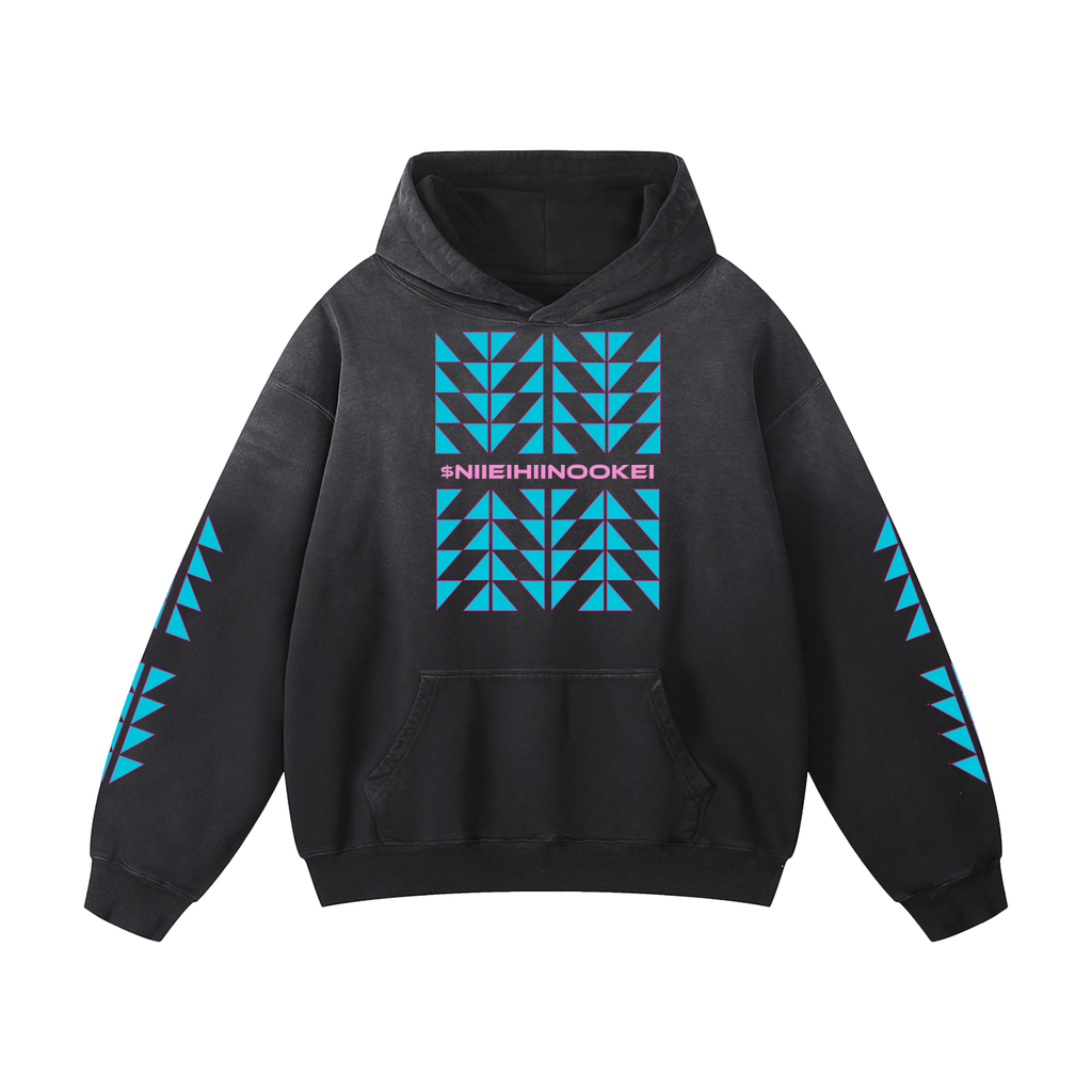 $NiieihiiNookei 100%Cotton Heavyweight Oversized Hoodie
