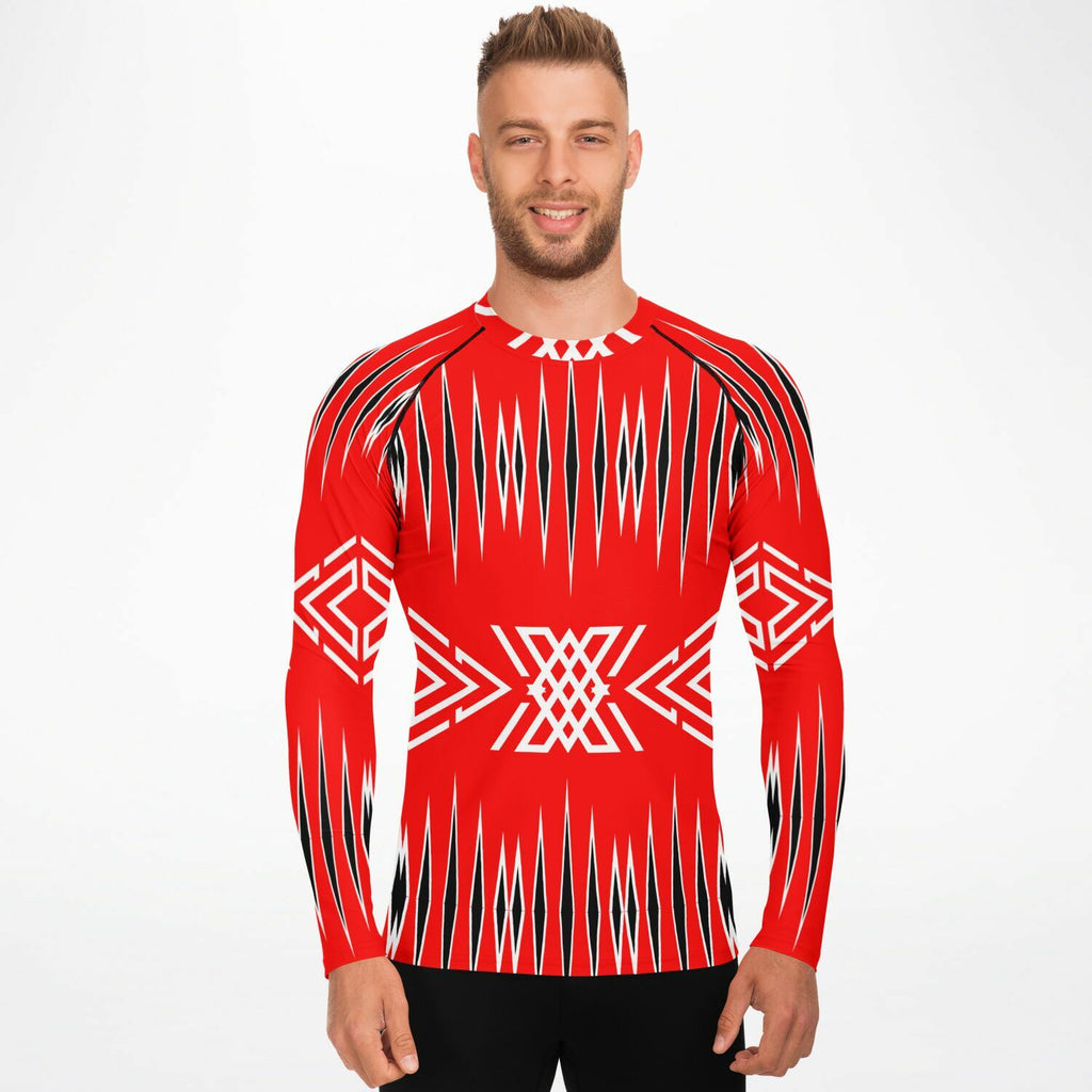 $NiieihiiNookei Men's Rashguard - AOP