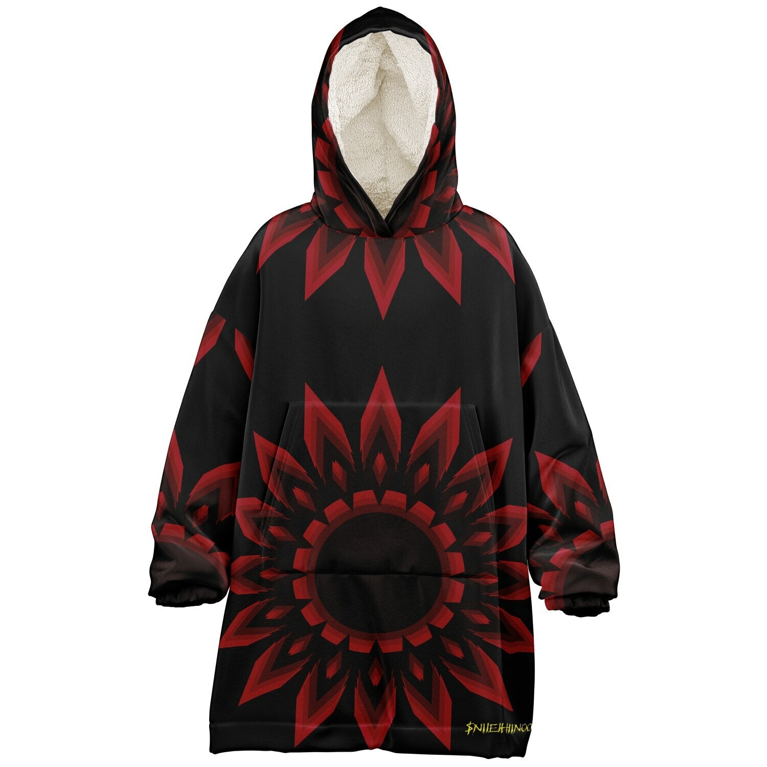 $NiieihiiNookei Youth Snug Hoodie - AOP