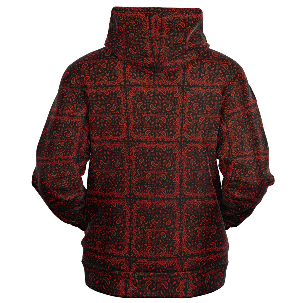 $NiieihiiNookei Athletic Zip-Up Hoodie - AOP