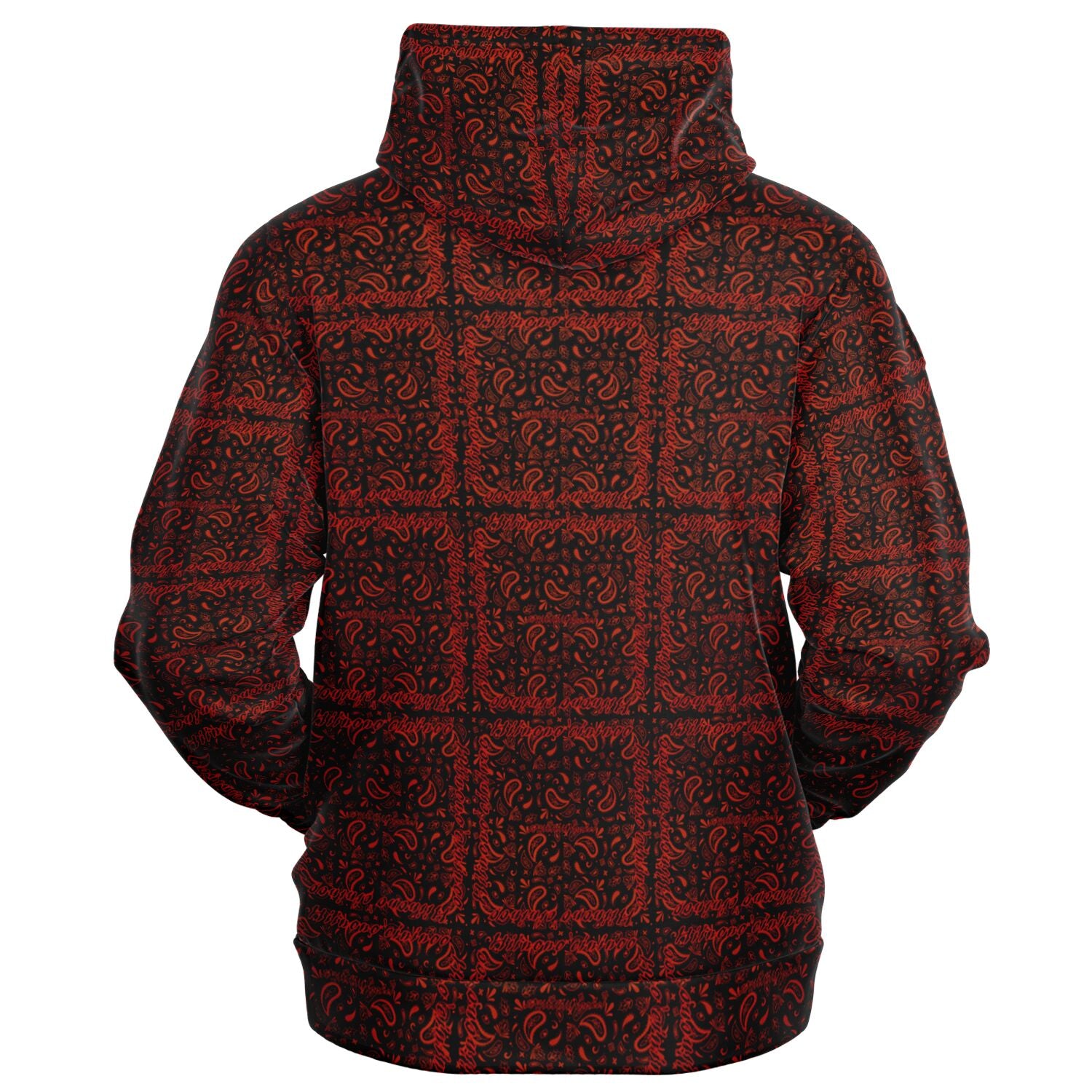 $NiieihiiNookei Athletic Zip-Up Hoodie - AOP