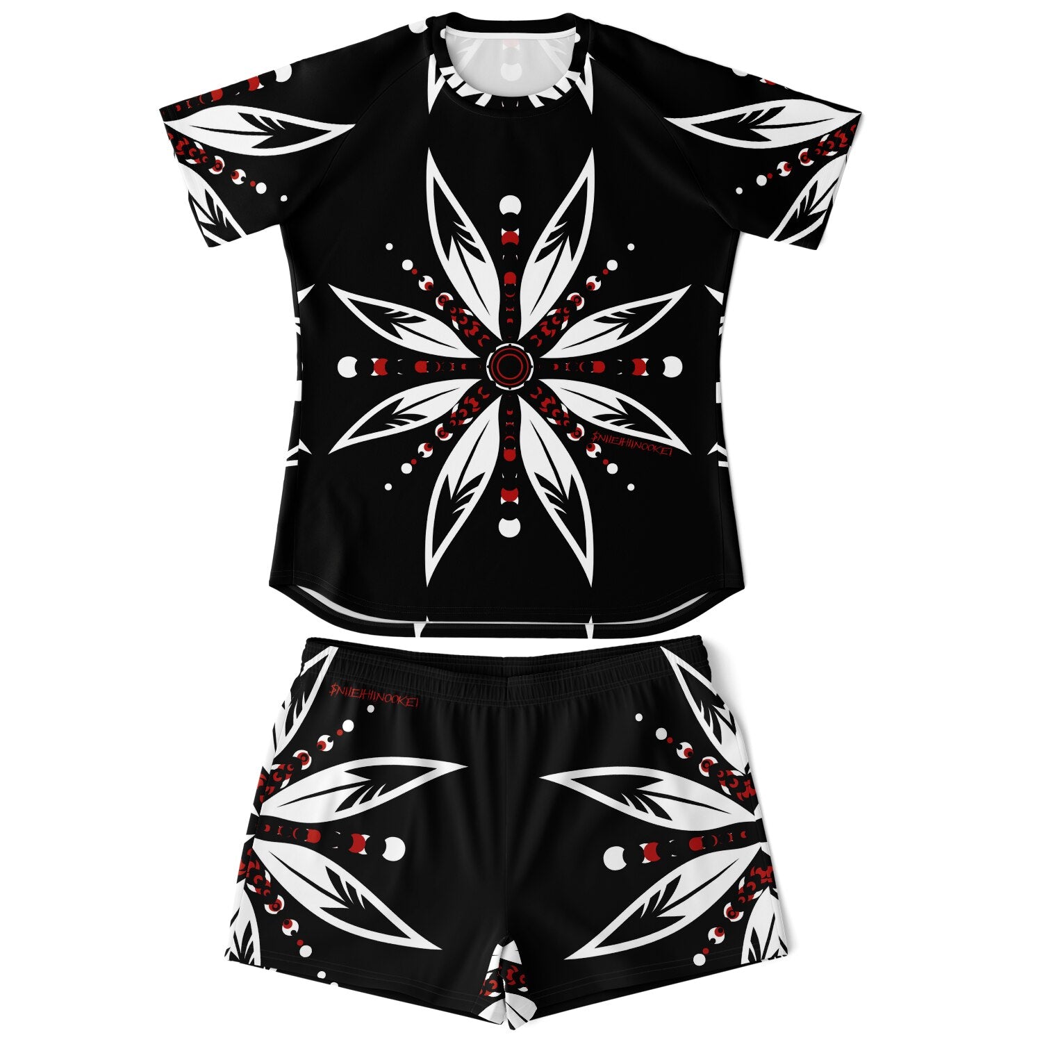 $NiieihiiNookei Women's Active Set - AOP