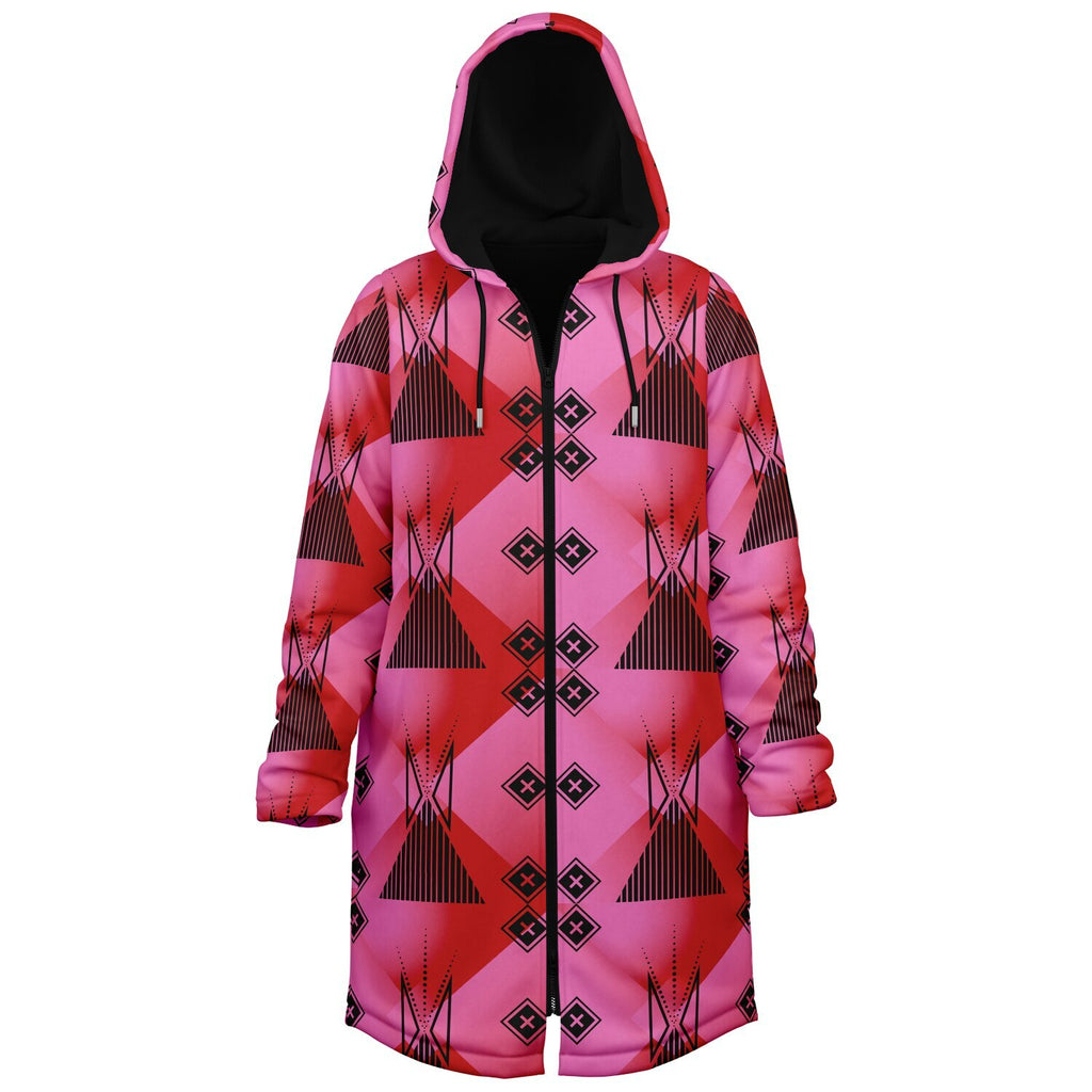 $NiieihiiNookei Zipper Cloak - AOP
