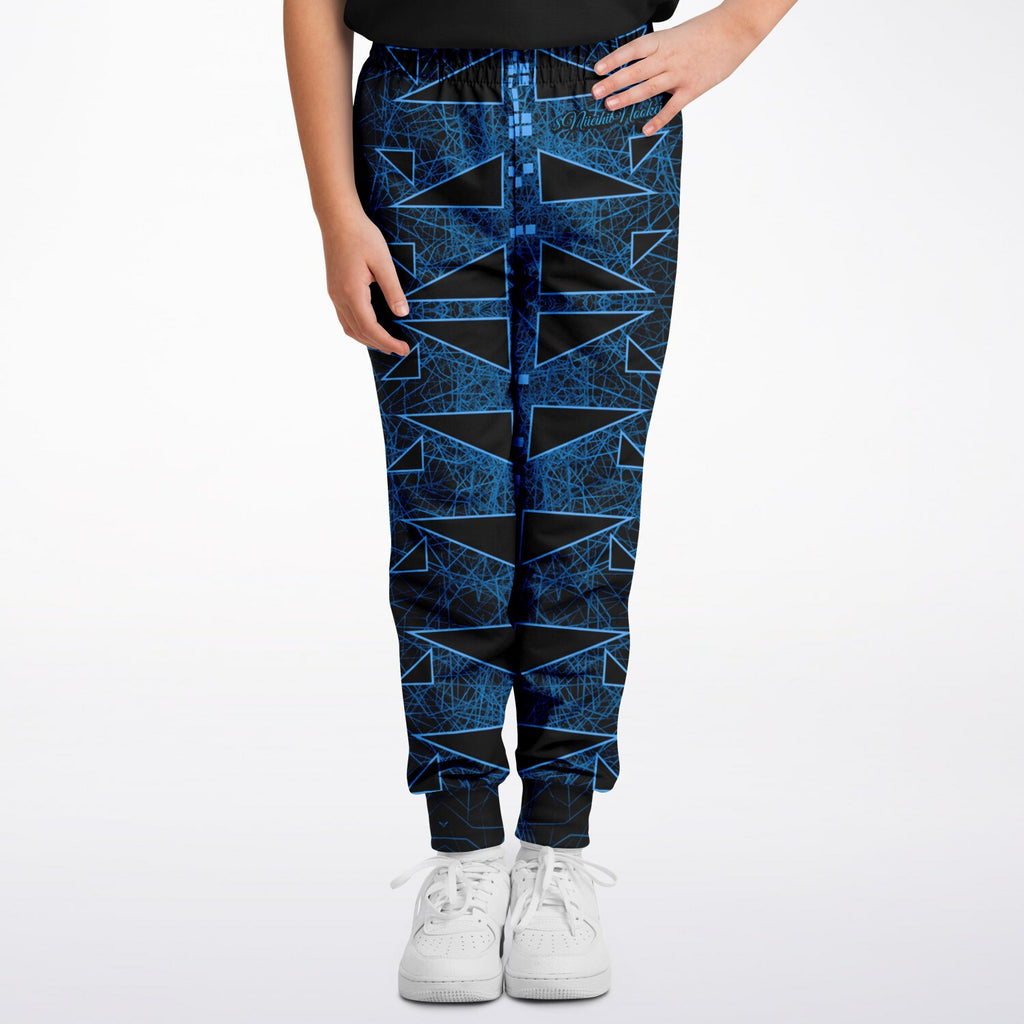 $NiieihiiNookei Tipi Matrix Athletic Kids/Youth Jogger - AOP