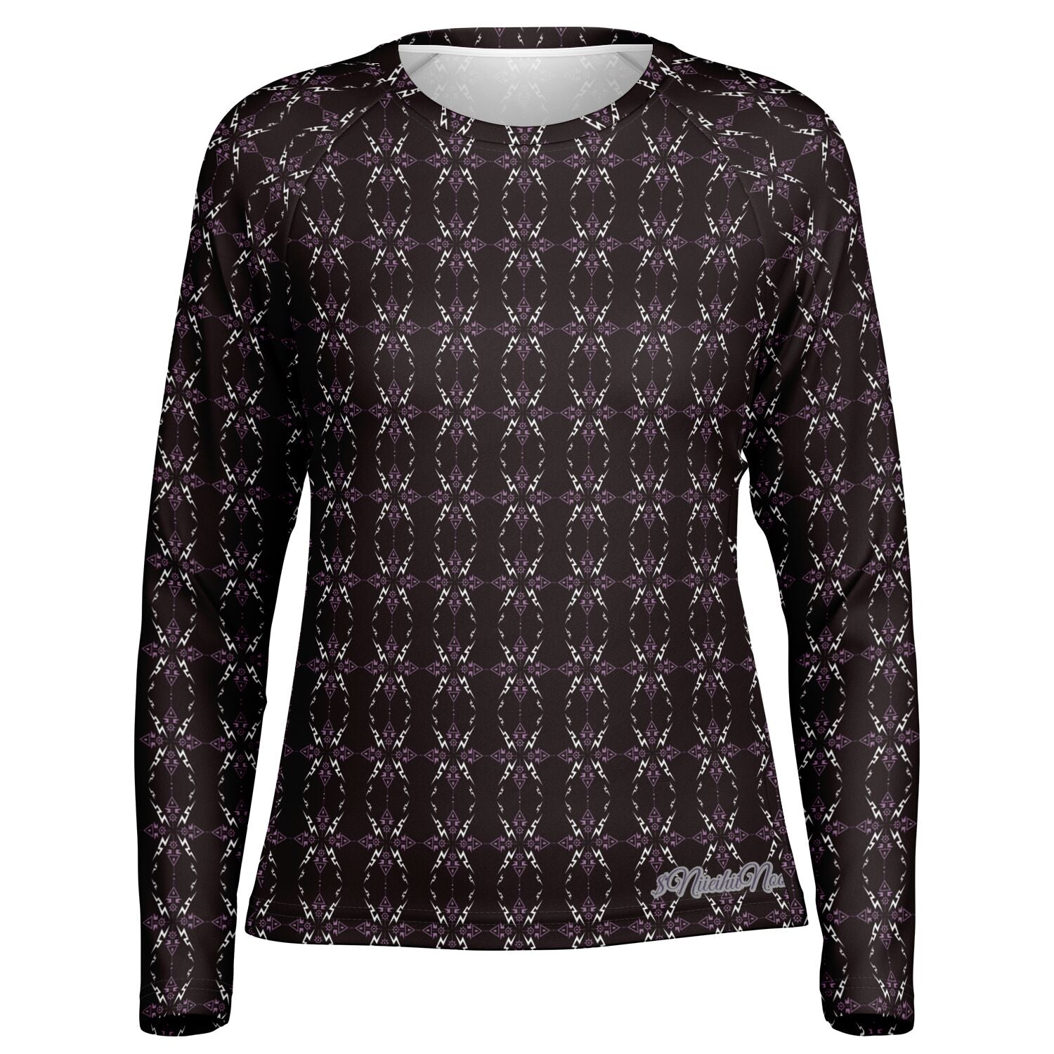 $NiieihiiNookei Women's Long Sleeve Performance Shirt - AOP