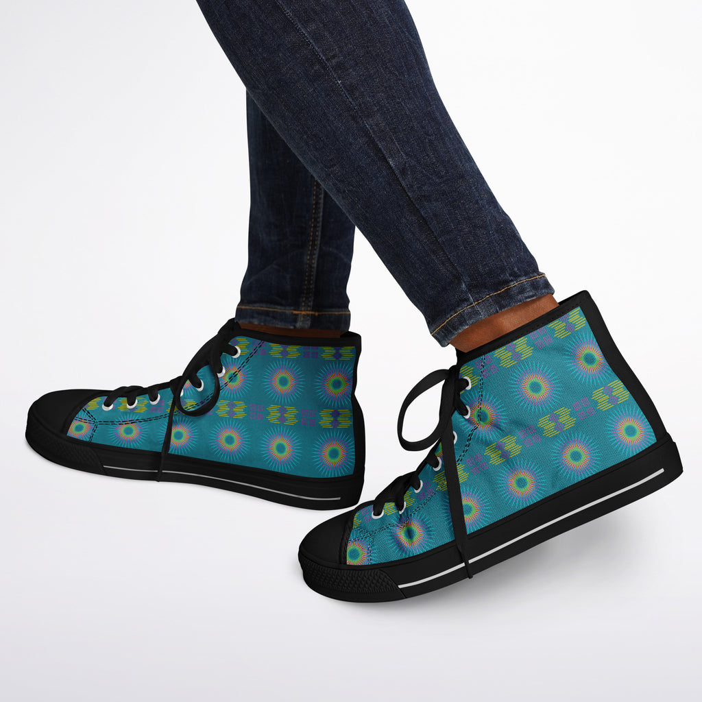 $NiieihiiNookei Urban Peak High Top Shoes - AOP