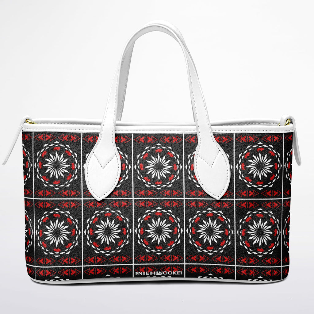 $NiieihiiNookei Leather Tote Bag - AOP