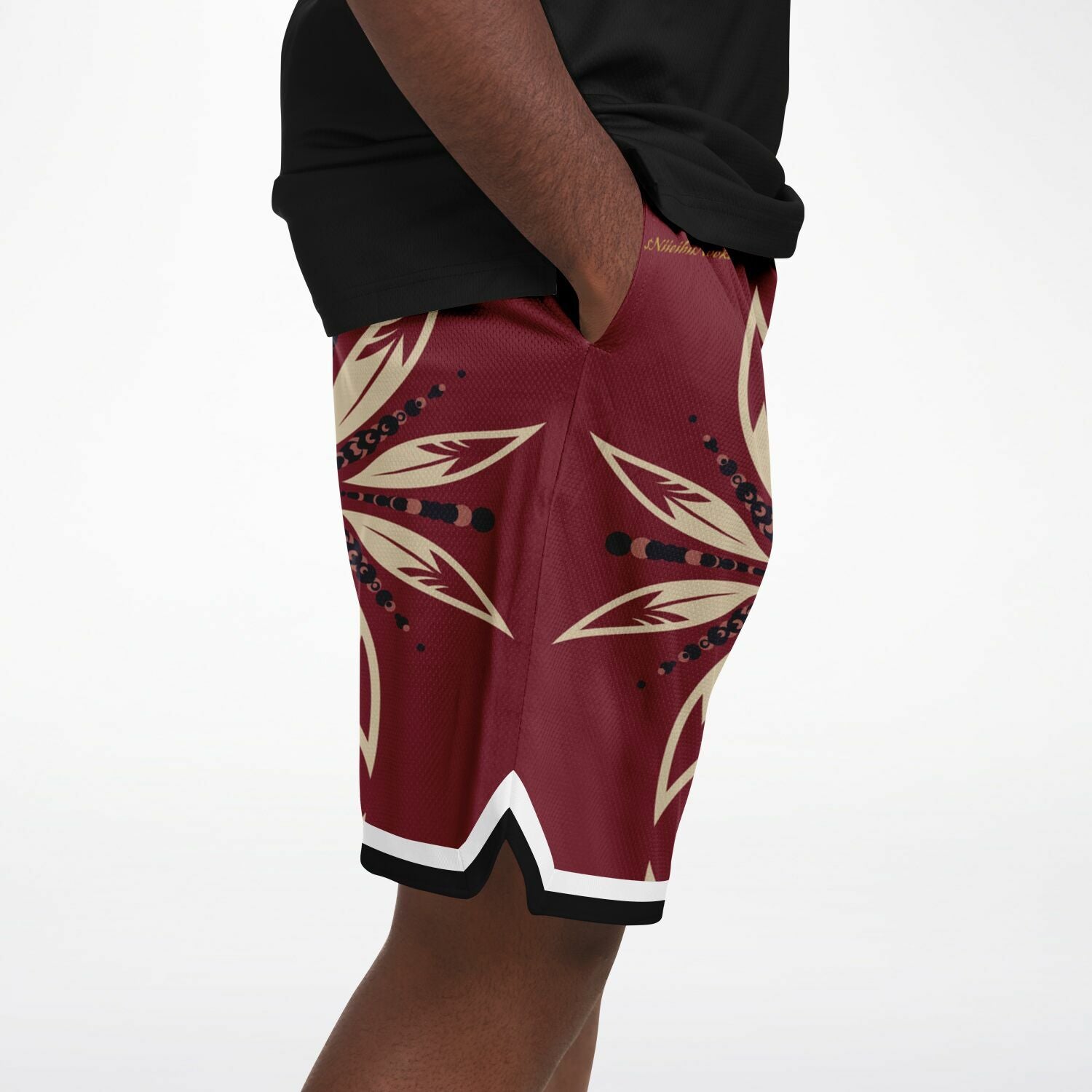 $NiieihiiNookei Basketball Short Rib - AOP