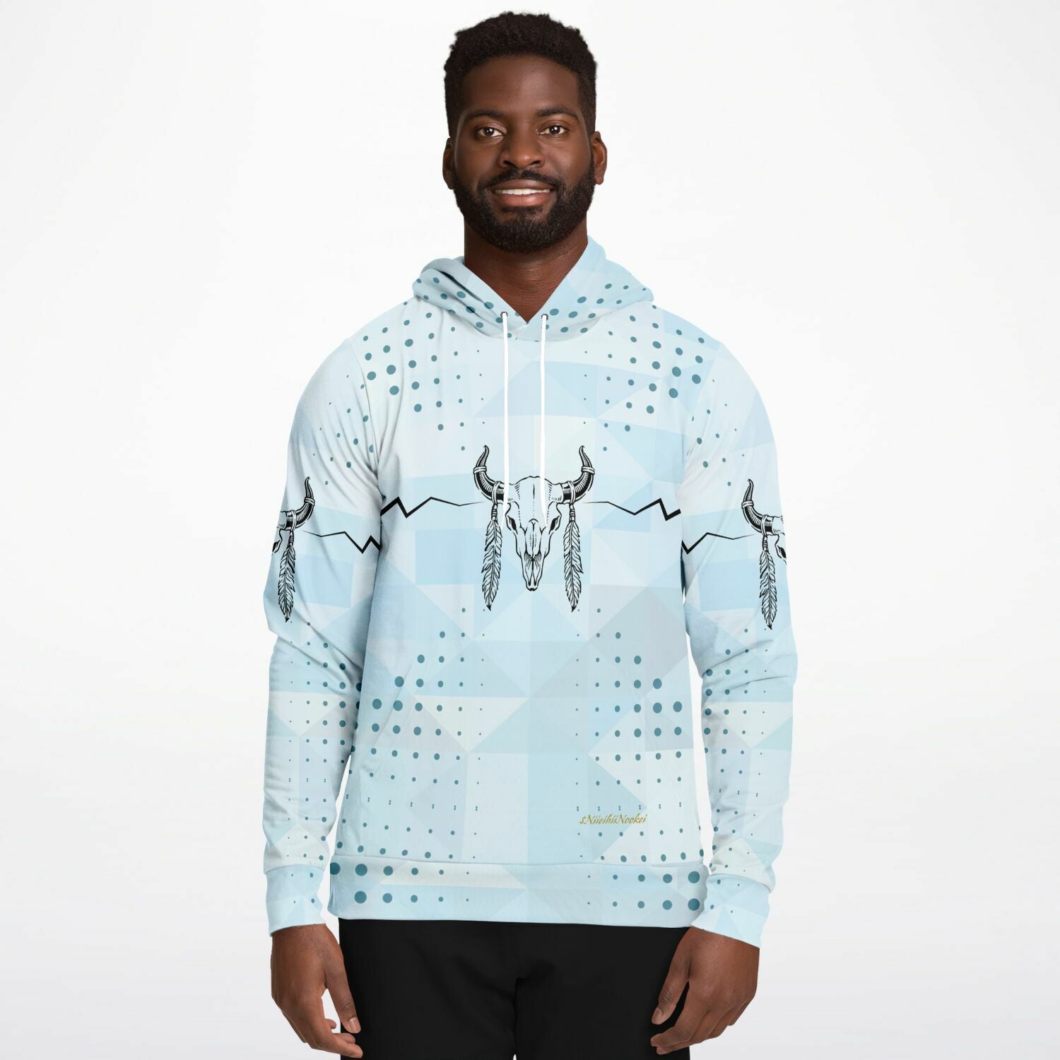 $NiieihiiNookei Athletic Hoodie - AOP