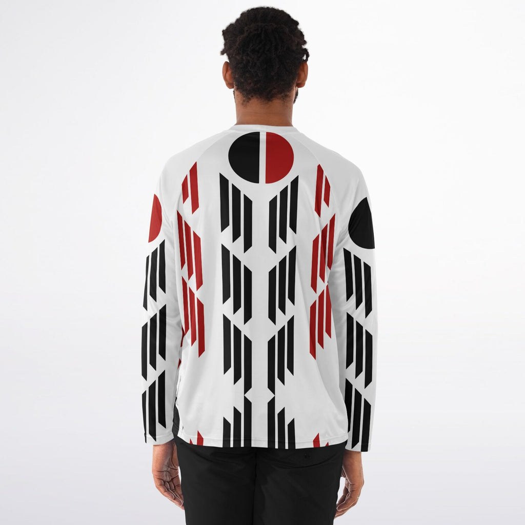 Arapaho Flag Men's Long Sleeve Performance Shirt - AOP copy