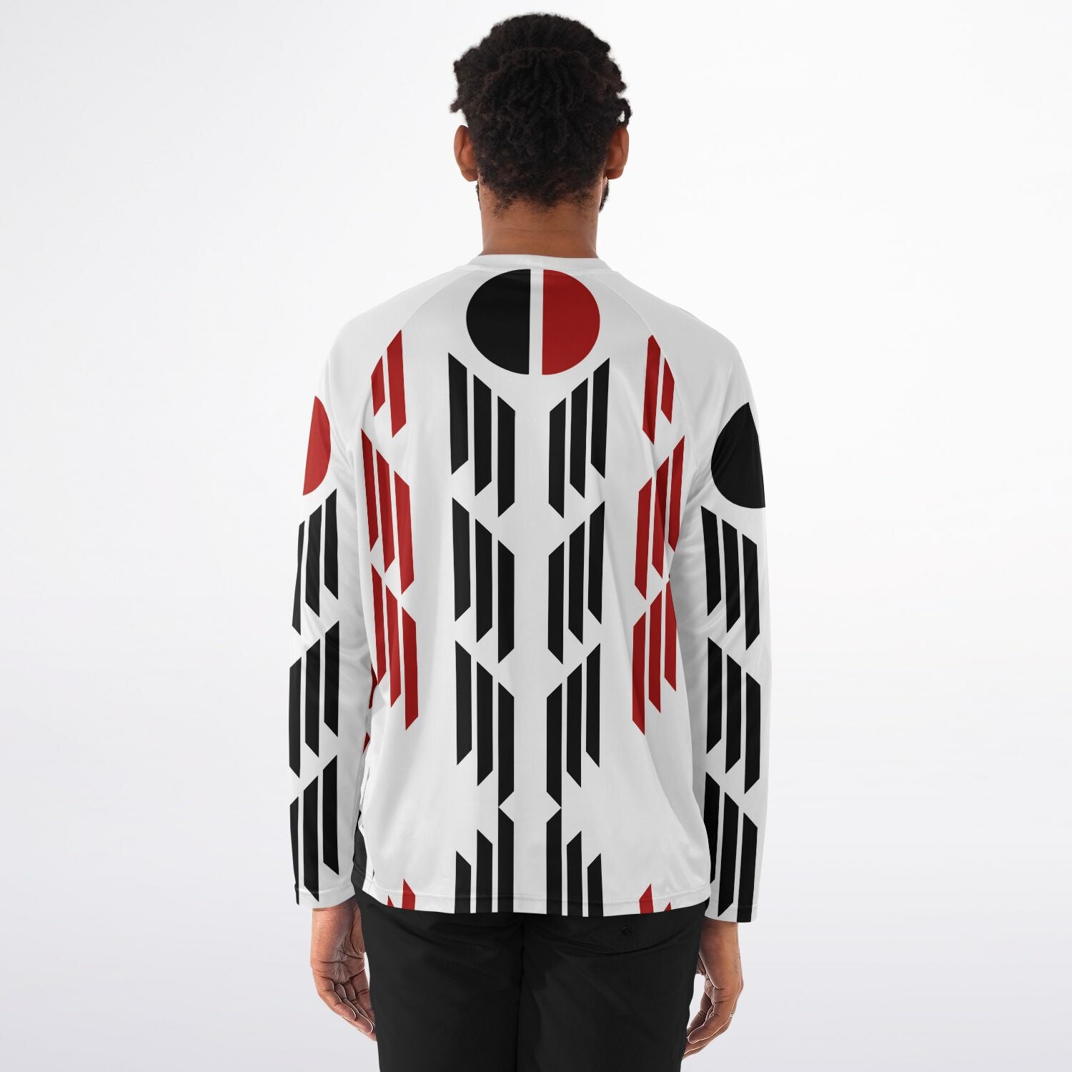 Arapaho Flag Men's Long Sleeve Performance Shirt - AOP copy