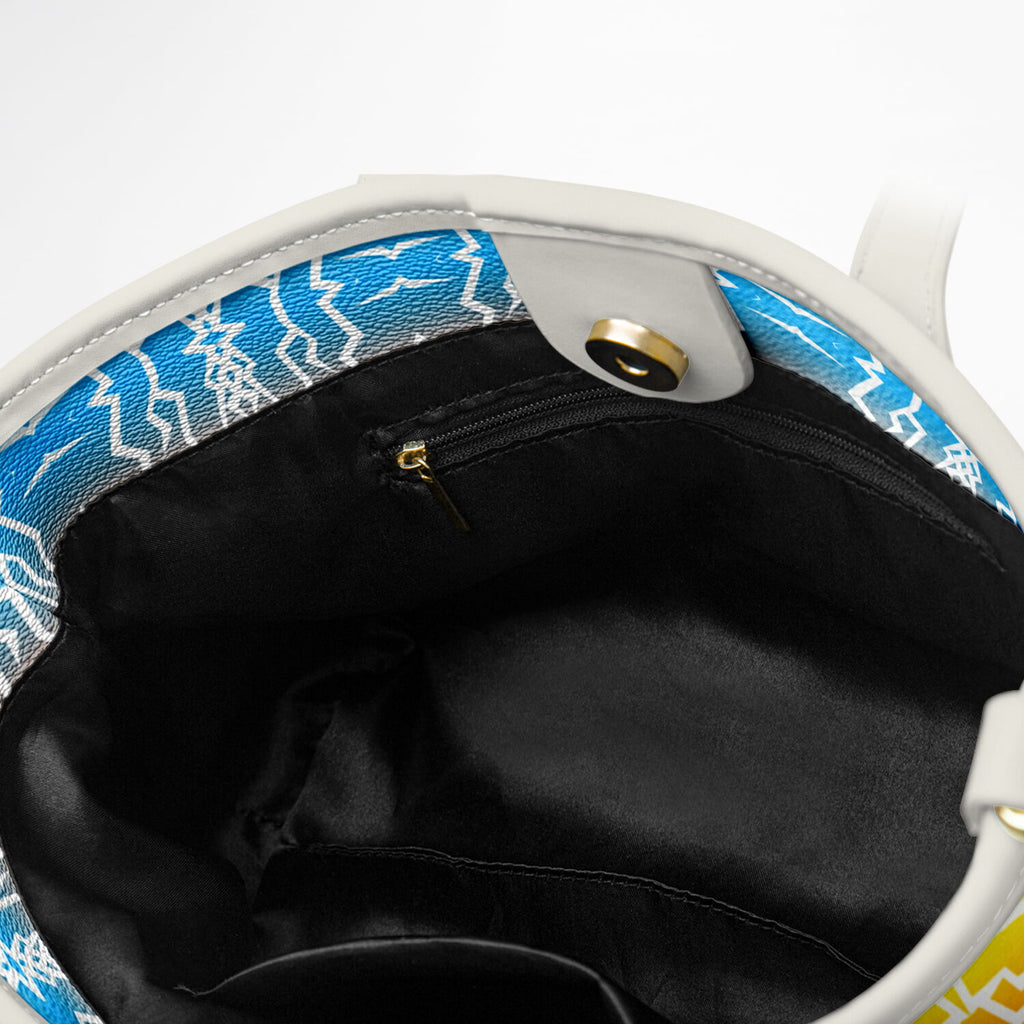 $NiieihiiNookei Leather Tote Bag - AOP