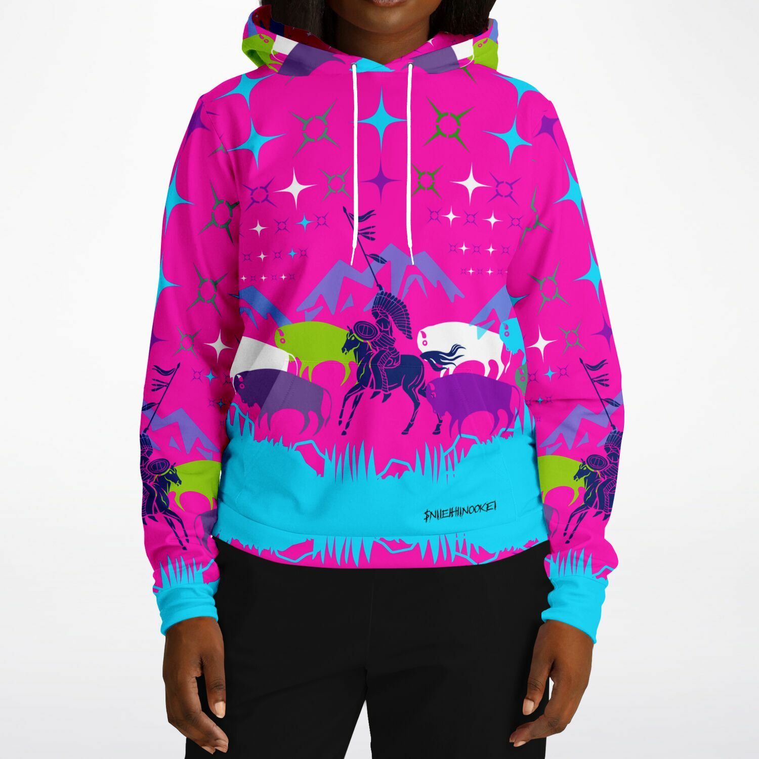 $NiieihiiNookei Athletic Hoodie - AOP