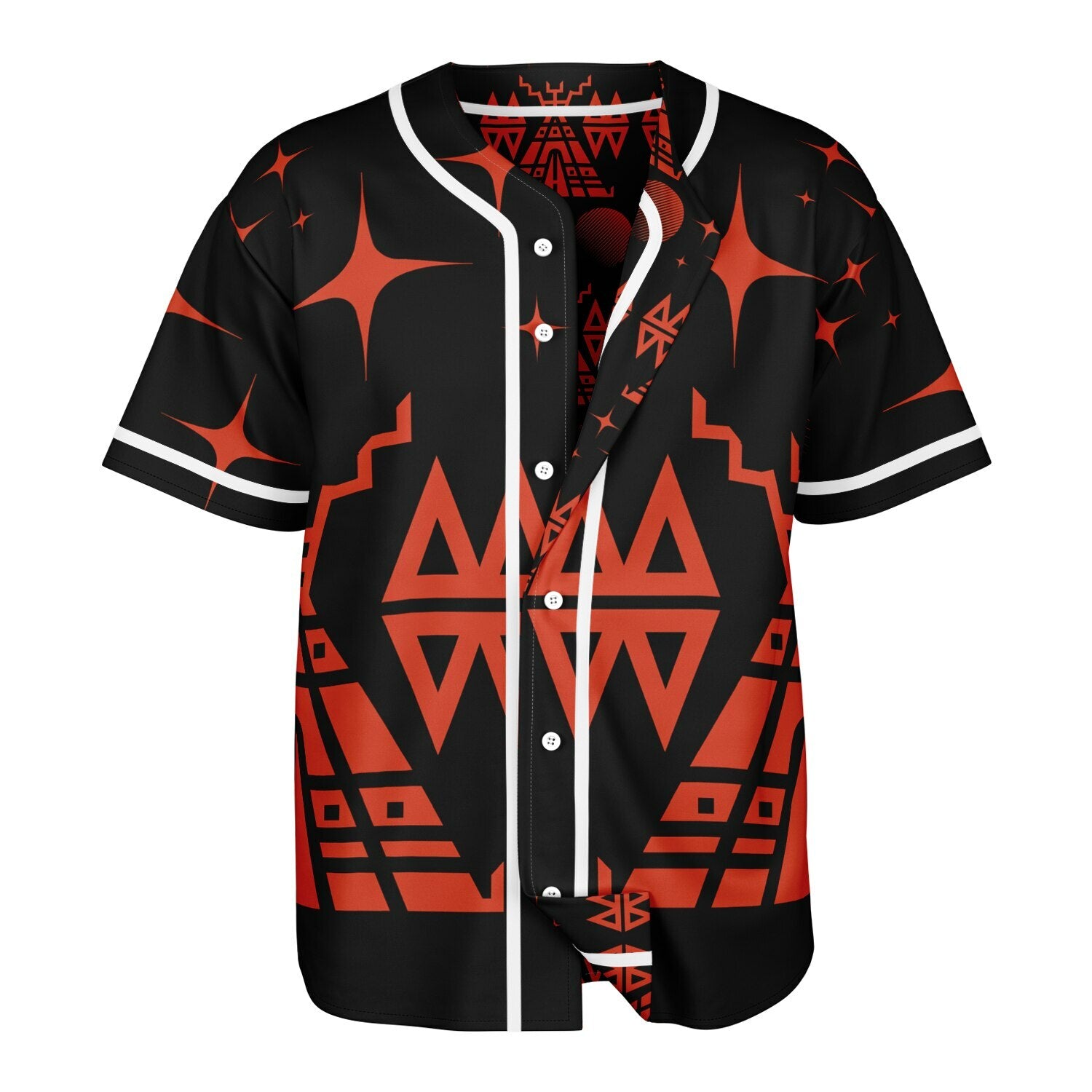Reversible Baseball Jersey - AOP