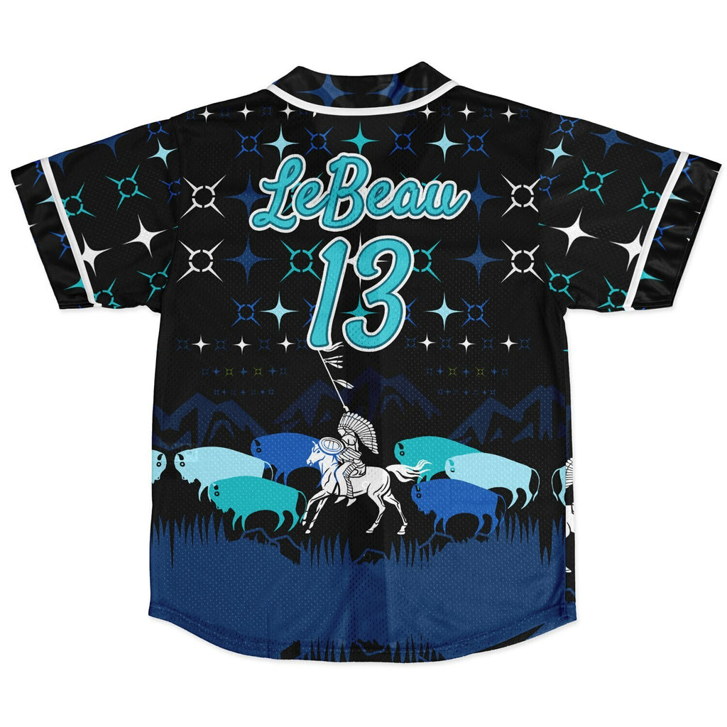 #13 Lebeau Premium Baseball Jersey - AOP