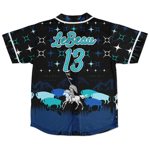 #13 Lebeau Premium Baseball Jersey - AOP