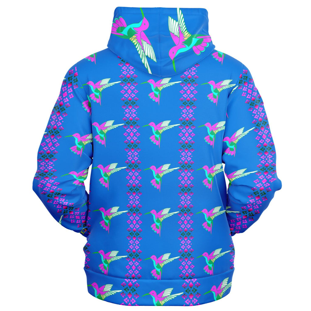 $NiieihiiNookei Athletic Zip-Up Hoodie - AOP