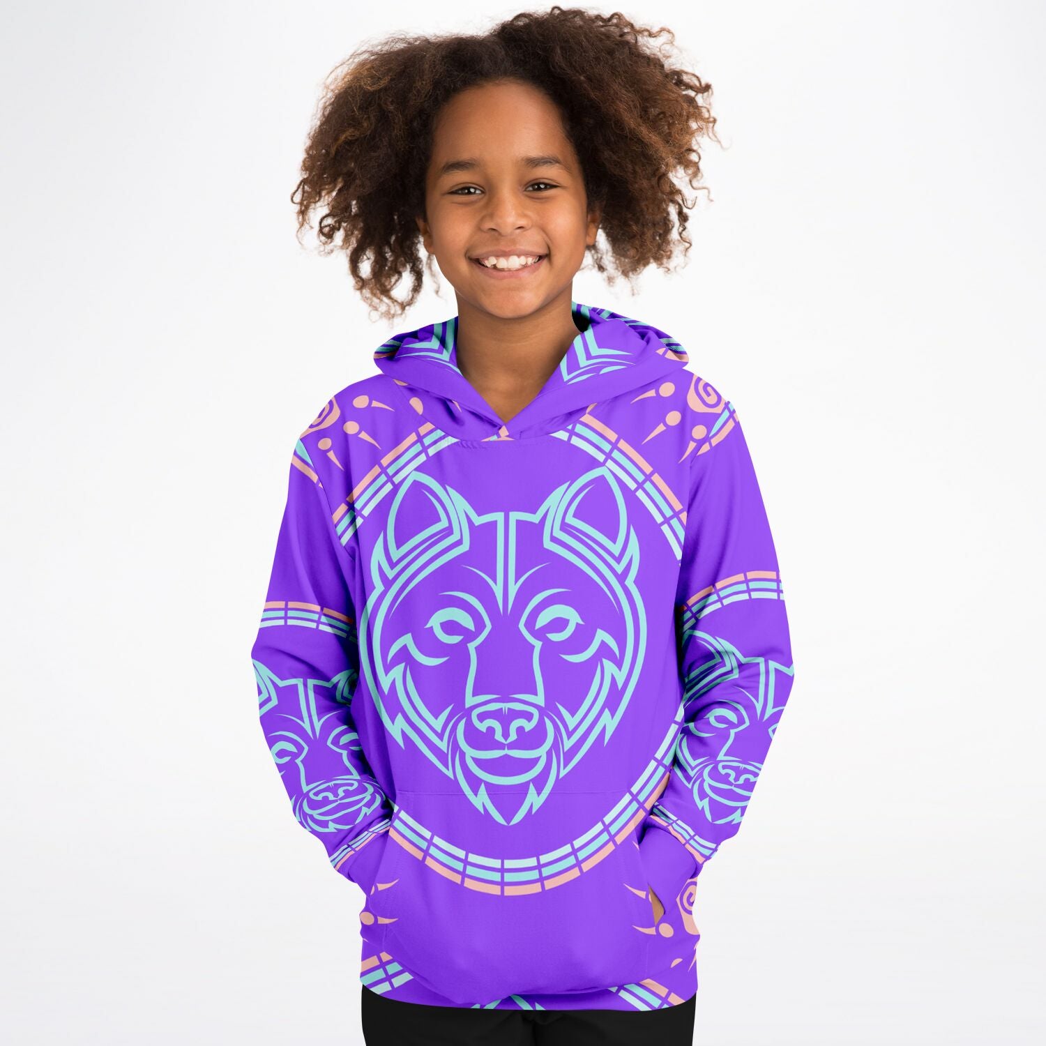 $NiieihiiNookei Fashion Kids Hoodie - AOP