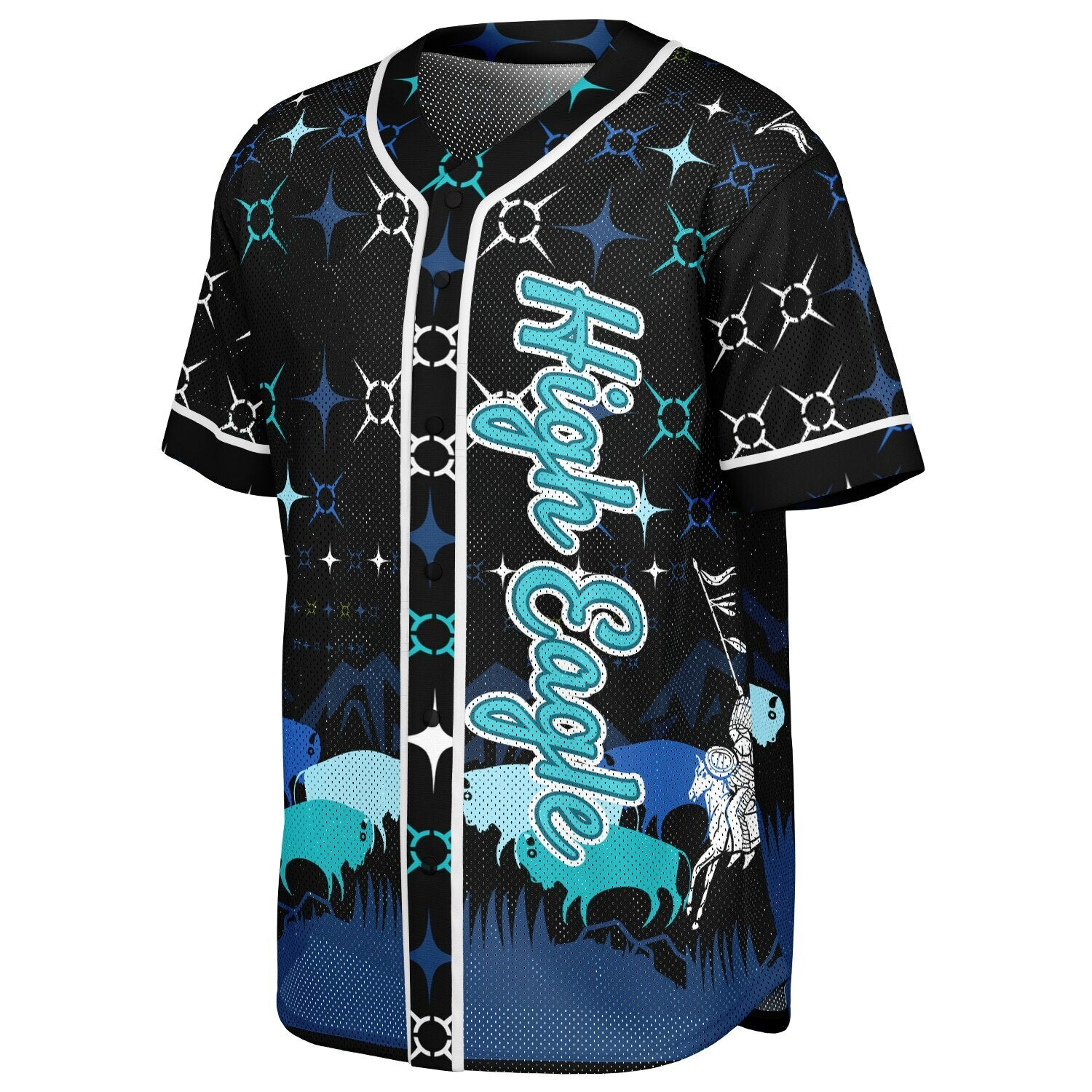 #49 High Eagle Premium Baseball Jersey - AOP