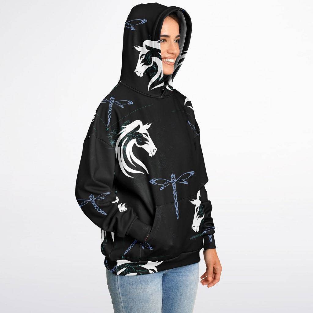 $NiieihiiNookei Heavyweight Oversized Hoodie - AOP